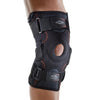 Shock Doctor Knee Support with Dual Hinges - On Body View