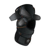 Shock Doctor Knee Brace w/ Dual Wrap & Heavy-Duty Hinges - Front Hero Angle Shot With Open Straps