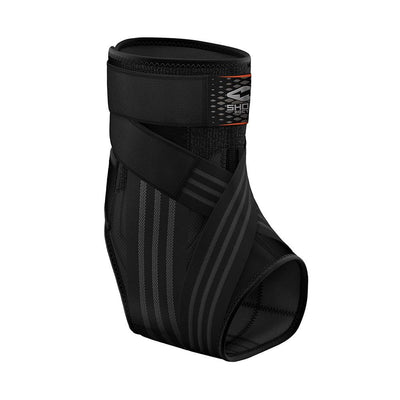 Shock Doctor Ultra Laceless Ankle Brace with Stirrup Stays & Figure-8 Straps - Front Angle View