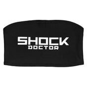Shock Doctor Black Performance Headband - Front View