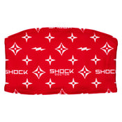 Shock Doctor SHOCK Repeat Red Head Band - Front View