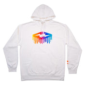 Shock Doctor Bolt Drip Hoodie - Front View - Lay Flat