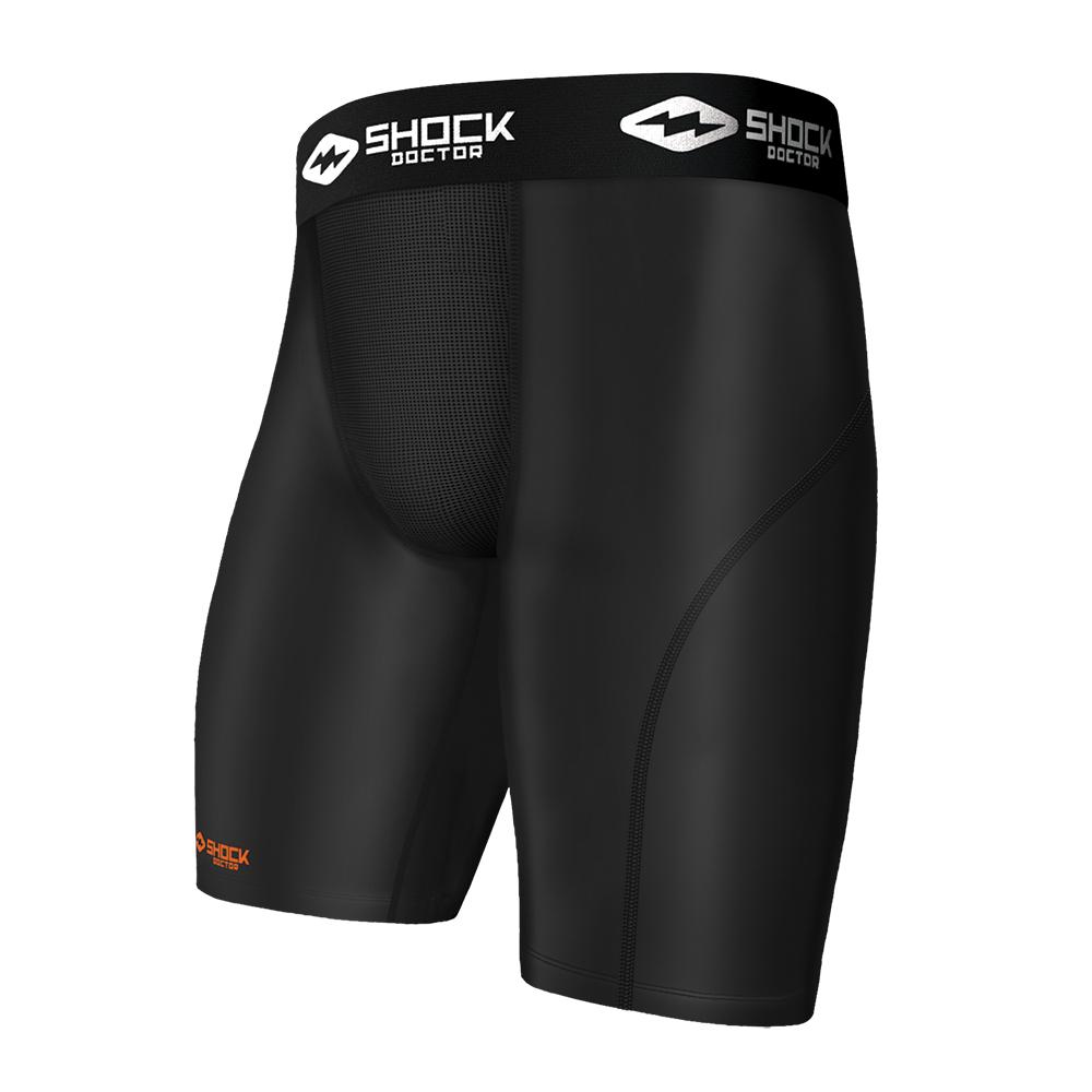 SHOCK DOCTOR ファウルカップ　コンプレッションショーツ Core Compression Short with Cup Pocket – Shock Doctor