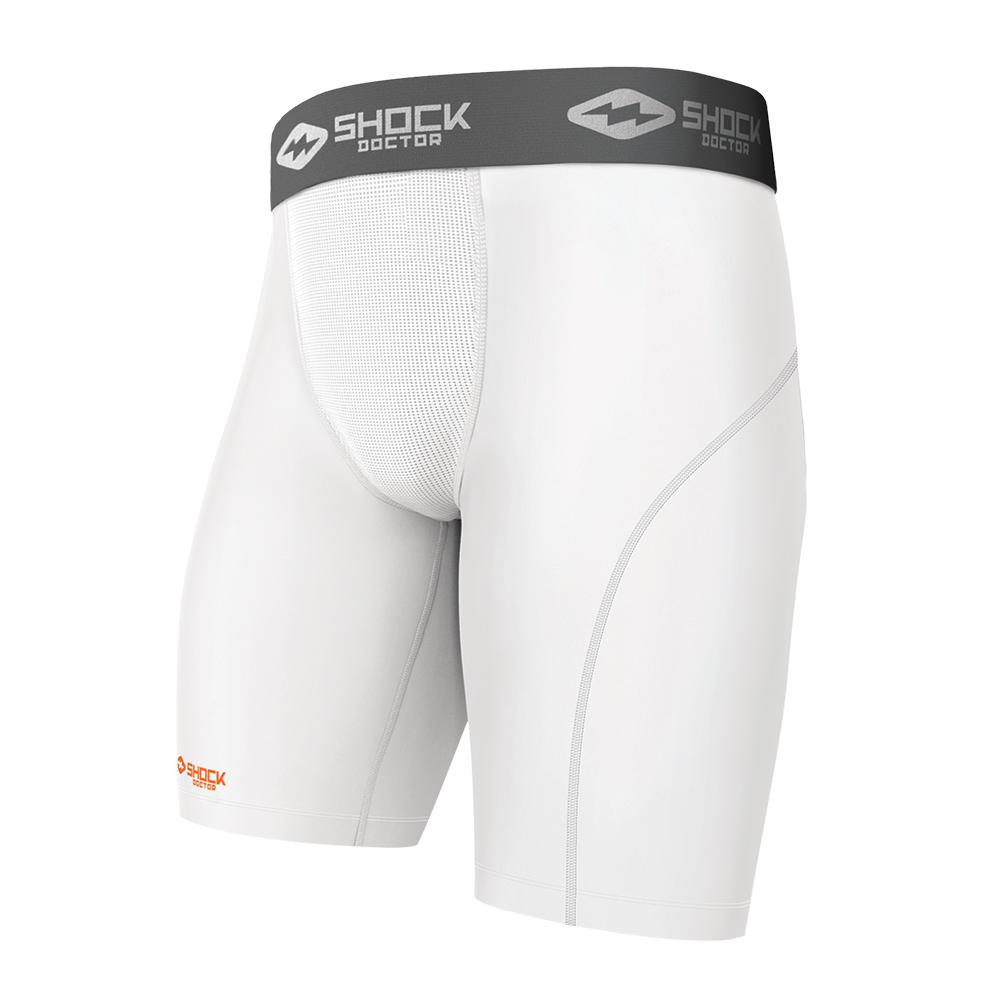  Athletic Cup Pocket - White