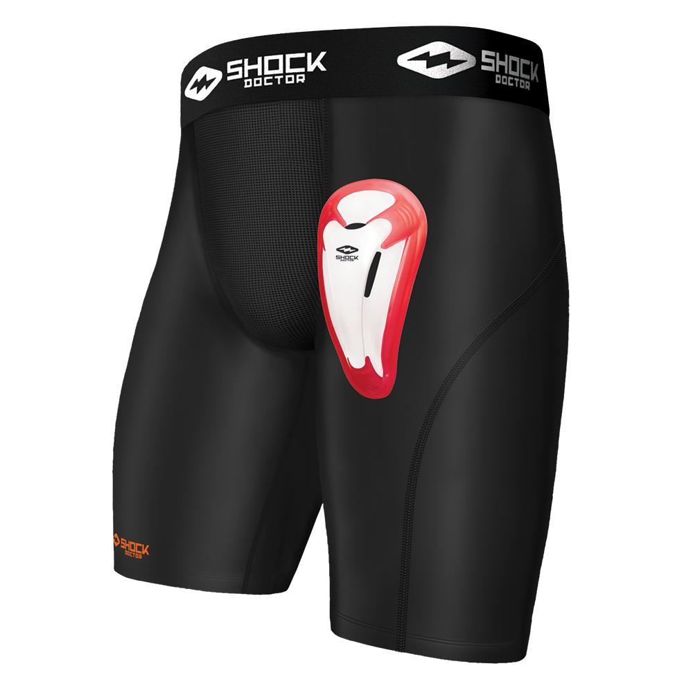 Core Compression Short with Bio-Flex Cup – Shock Doctor