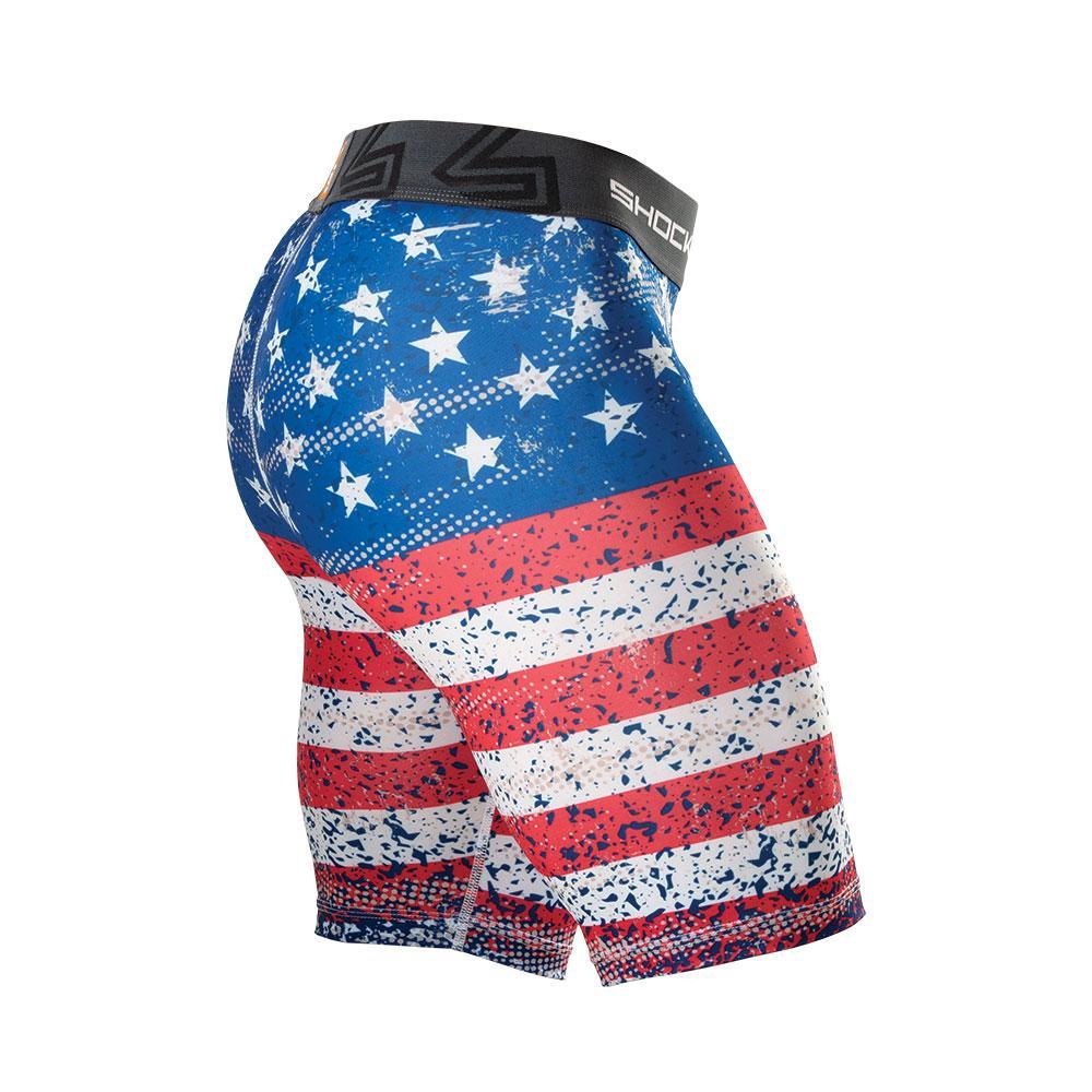 Under armour on sale american flag shorts