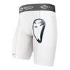 Shock Doctor Core Double Compression Short with Bio-Flex Cup - Adult Sizing