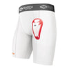 Shock Doctor Core Double Compression Short with Bio-Flex Cup - Youth Sizing