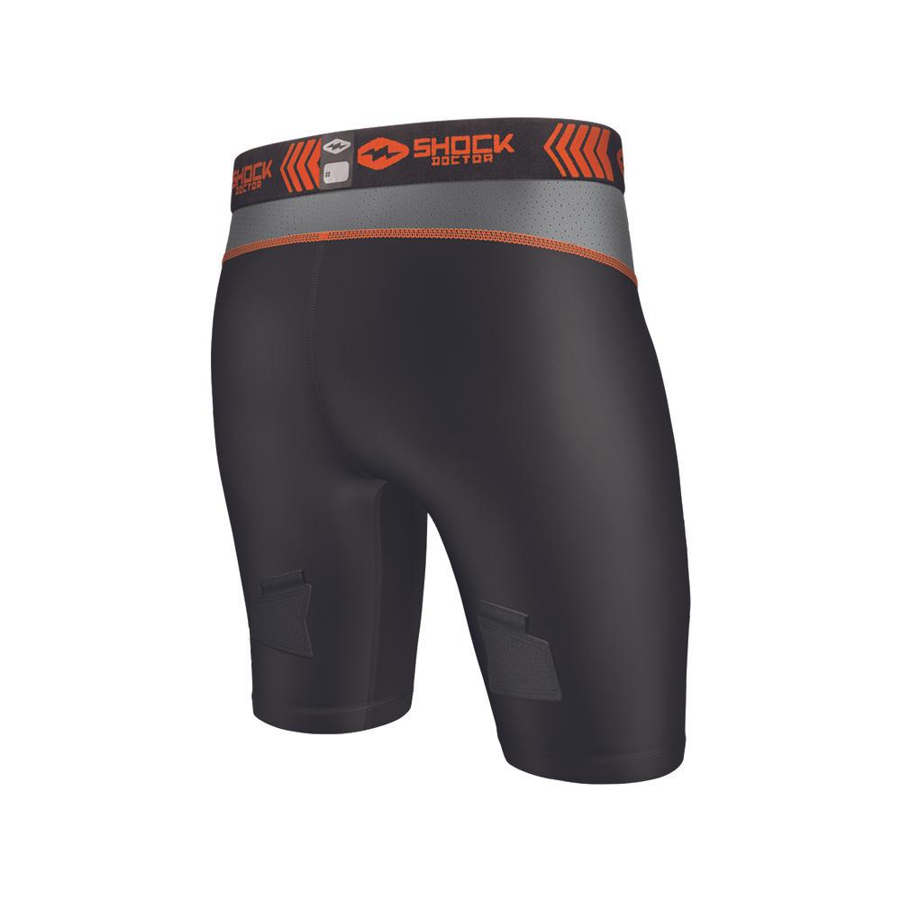 shock doctor compression 598 shorts 5 PADDED CUP INSERT MEN'S SIZE-XL  FOOTBALL!