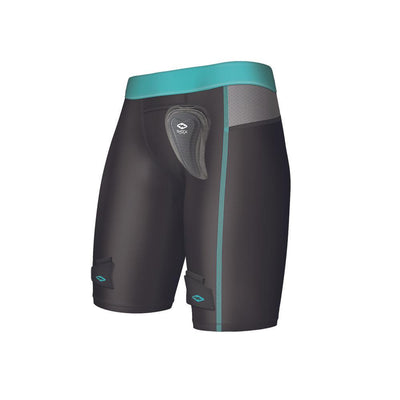 Women s Compression Hockey Short with Pelvic Protector Shock Doctor