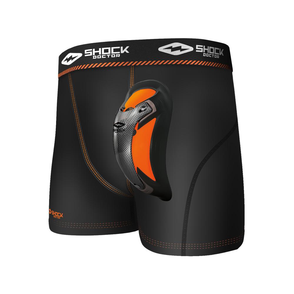 Shock Doctor Ultra Pro Boxer Compression Short w/Ultra Cup - Black