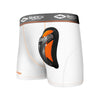 Shock Doctor Ultra Pro Boxer Compression Short w/Ultra Cup - White