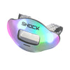 Shock Doctor Chrome Iridescent Max AirFlow Football Mouthguard - Front View