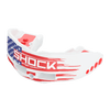 Shock Doctor Insta-Fit Youth USA Flag Mouthguard - Front Angle View
