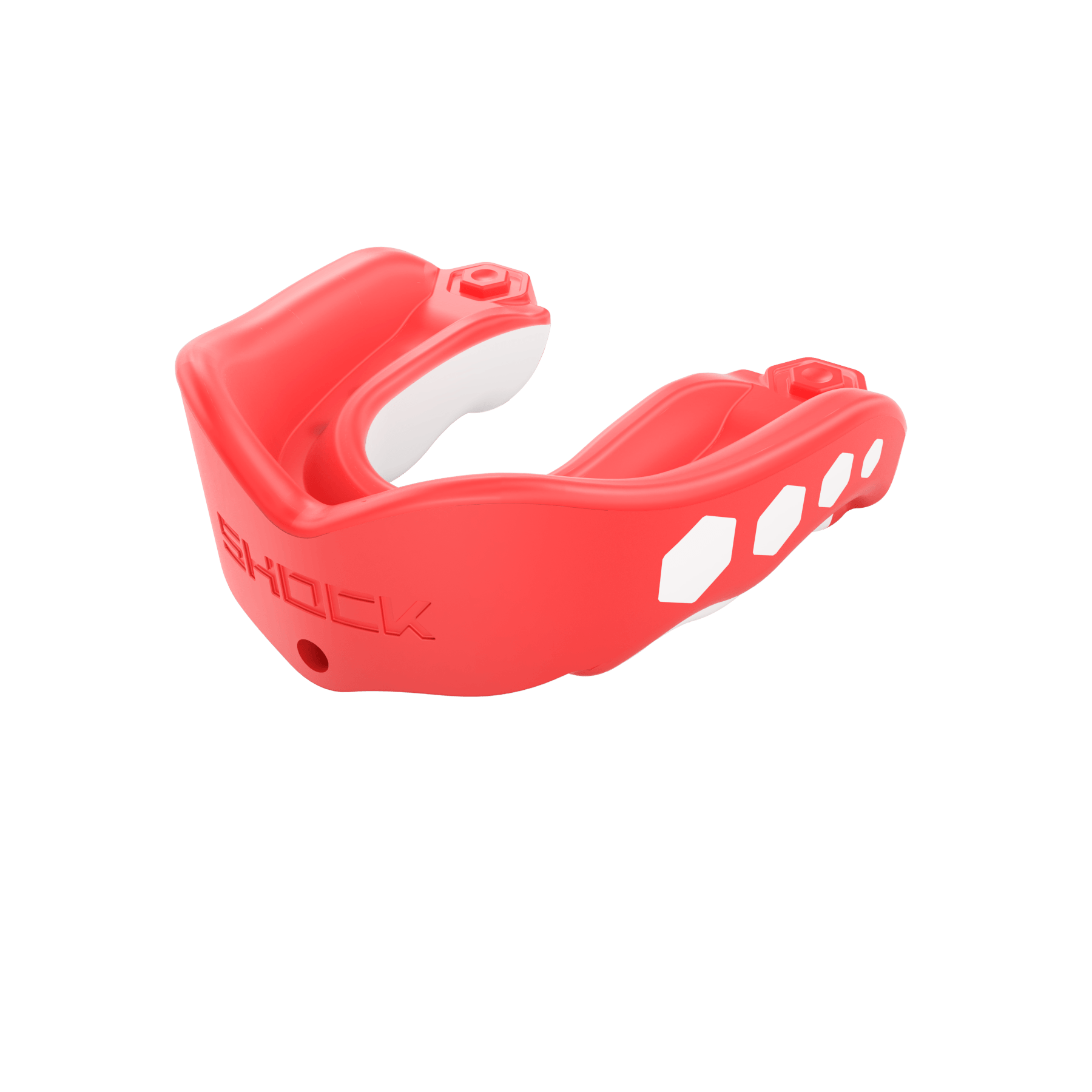 Shock Doctor Gel Max Flavor Fusion Mouthguard - Fruit Punch Flavor - Front View