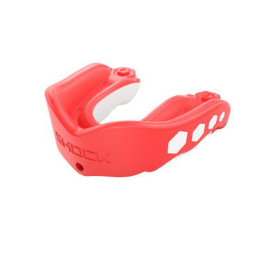 Shock Doctor Gel Max Flavor Fusion Mouthguard - Fruit Punch Flavor - Front View