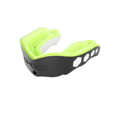 Shock Doctor Gel Max Flavor Fusion Mouthguard  - Lemontensity Flavor  - Angle View