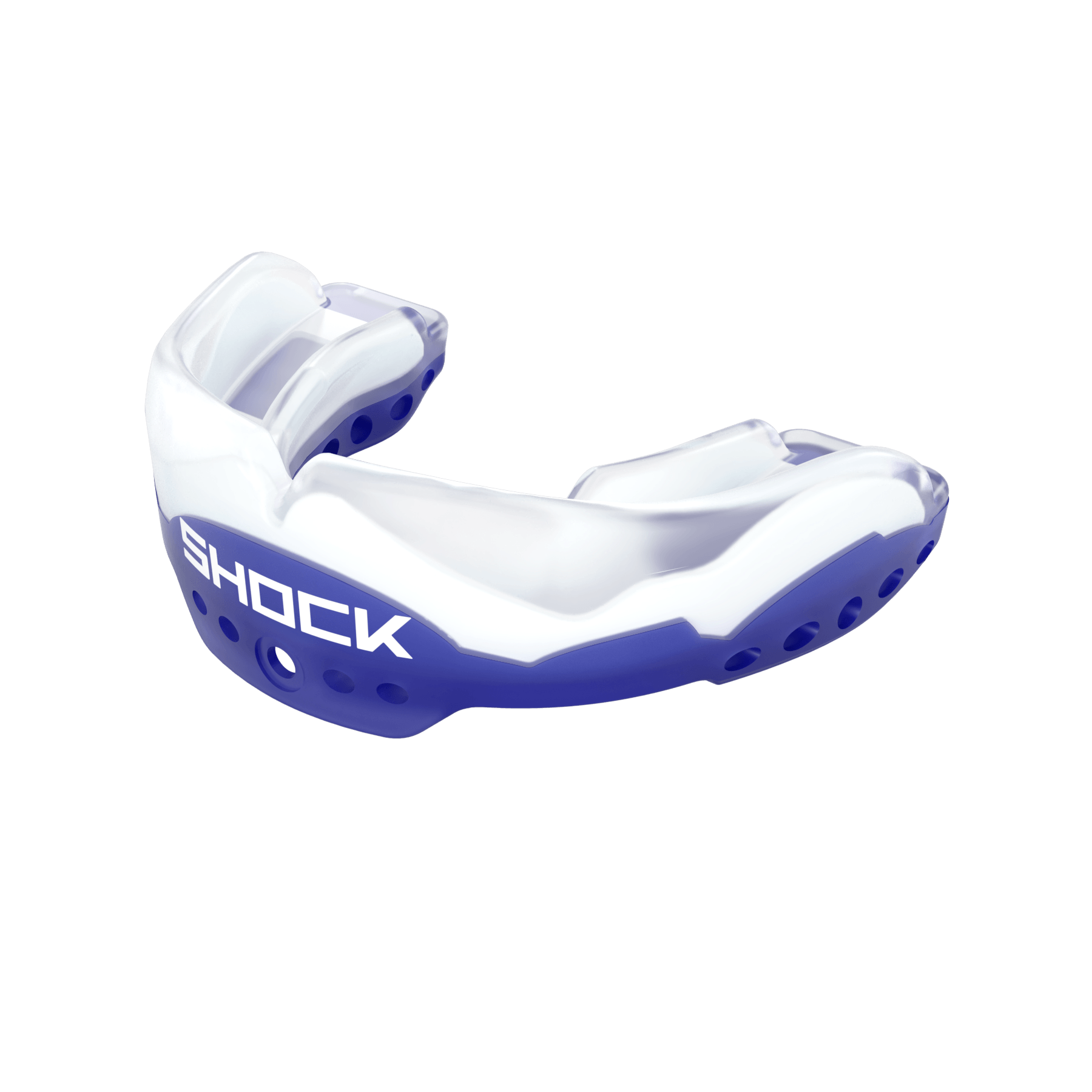 Shock Doctor Ultra 2 STC Mouthguard - Royal Blue - Front Angle