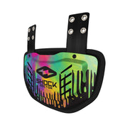 Shock Doctor Showtime Tie-Dye Drip Protective Back Plate - Front View

