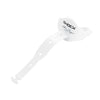 Shock Doctor White Bolt Lip Guard/Mouthguard - Helmet Strap Attached