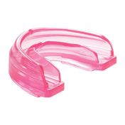 Shock Doctor Pink Braces Strapless Mouthguard for Youth and Adult Athletes - Side Angle