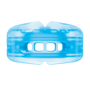 Shock Doctor Double Braces Blue Strapless Mouthguard - Front View