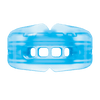 Shock Doctor Double Braces Blue Strapless Mouthguard - Front View