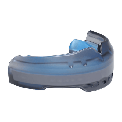 Shock Doctor Ultra Braces Black Mouthguard - Side Angle View