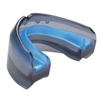 Shock Doctor Ultra Double Braces Black Mouthguard - Back Angle View