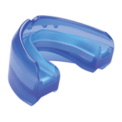 Shock Doctor Ultra Double Braces Blue Mouthguard - Back Angle View