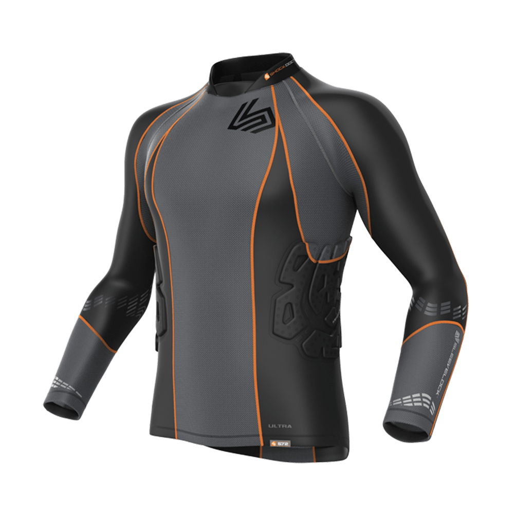 Shock Doctor ShockSkin Hockey Impact Shirt - Front View