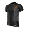 Shock Doctor Ultra ShockSkin 3-Pad Impact Shirt - Black - Front of Shirt