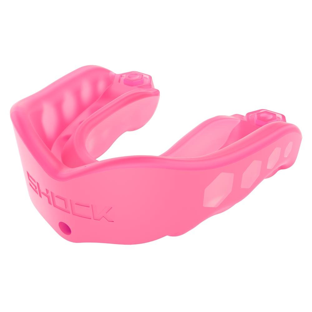 Shock Doctor Gel Max Mouthguard - Pink - Front Angle View