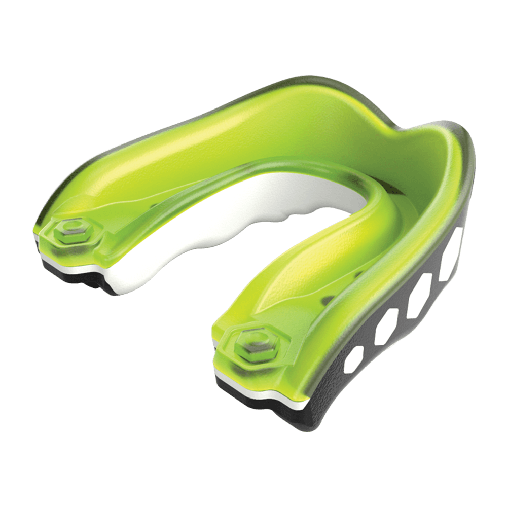 Shock Doctor Gel Max Flavor Fusion Mouthguard - Lemontensity Flavor - Back View