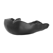 Shock Doctor MicroFit Mouthguard - Black - Molded Front View