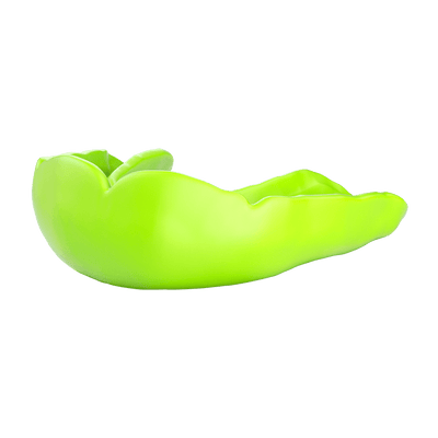 Shock Doctor MicroFit Mouthguard - Shock Green - Molded Front View